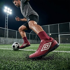 Kit Chuteira Society Adulto Umbro Adamant Masterclass Club e Meião - Foto 2