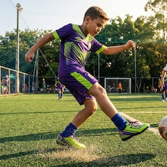 Chuteira Society Infantil Umbro Kick Jr - Foto 4