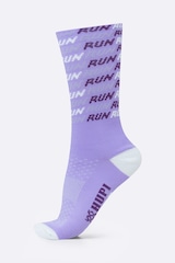 Meia HUPI Run Tri Lilás - Foto 1