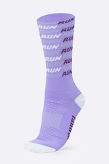 Meia HUPI Run Tri Lilás - Foto 2