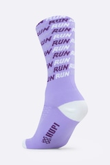 Meia HUPI Run Tri Lilás - Foto 3