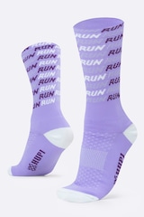 Meia HUPI Run Tri Lilás - Foto 4