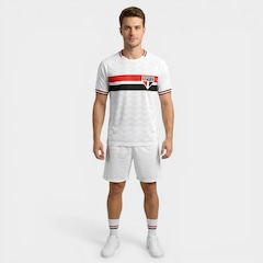 Camiseta de São Paulo Bench Raglan - Masculina - Foto 3