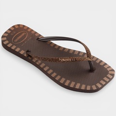 Chinelo Havaianas Slim Glitter Contour - Feminino - Foto 2