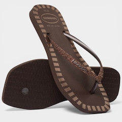 Chinelo Havaianas Slim Glitter Contour - Feminino - Foto 4