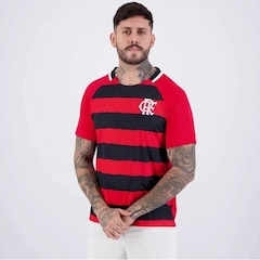 Camiseta do Flamengo Manto Raglan - Masculina - Foto 2