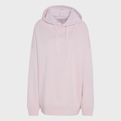 Moletom Feminino adidas Canguru Oversized Linear Sanpin - Foto 5