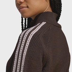 Jaqueta Feminina adidas Crochê Firebird Track Top Aurora - Foto 4