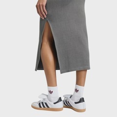 Vestido adidas Maxi Canelado Essential Lavado Black Adulto - Foto 3