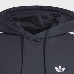 Moletom Masculino adidas Canguru Três Listras Black - Foto 6