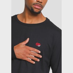 Camiseta Ecko Manga Longa Fashion Masculina - Foto 3