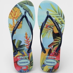 Chinelo Havaianas Slim Tropical - Feminino - Foto 1