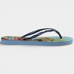 Chinelo Havaianas Slim Tropical - Feminino - Foto 3