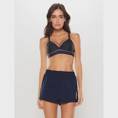 Shorts Cardio Bodyforsure Liso - Feminina - Foto 1