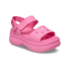 Sandália Crocs Soho Y Strap Sandal - Feminina - Foto 2