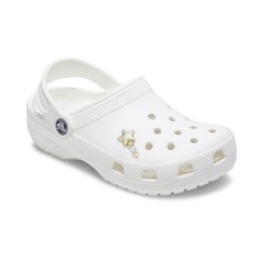 Jibbitz™ Crocs Estrela Dourada com Coração Pendurado - Foto 2