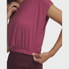 Camiseta de Treino Under Armour Motion Bubble Hem - Feminina - Foto 3