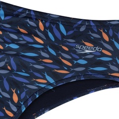 Sunga Speedo Tradicional Fish - Infantil - Foto 4