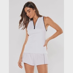 Camiseta Regata Body for Sure Court - Feminina - Foto 4