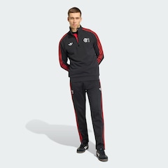 Blusão de Moletom Adidas CR Flamengo Originals Meio Fecho de Zíper Masculino - Foto 4