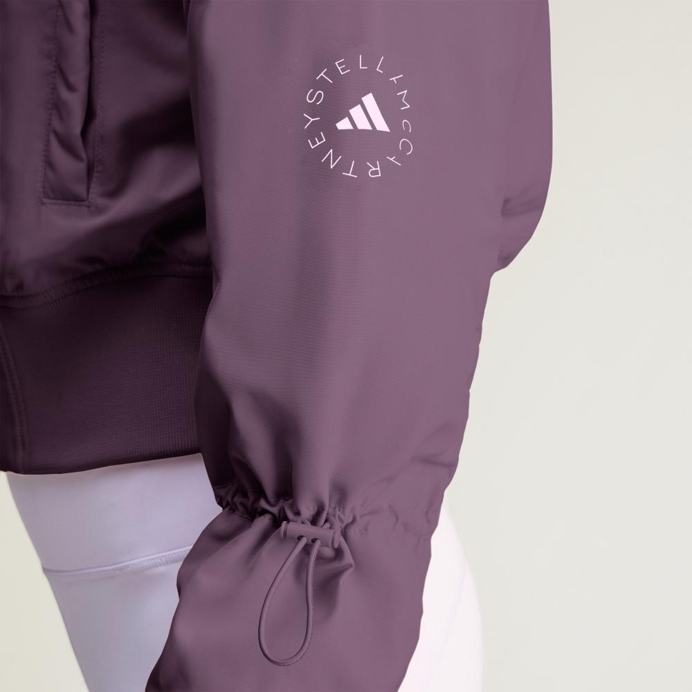 Jaqueta Bomber adidas Cropped de Malha TrueNature adidas by Stella McCartney Feminino - Foto 6