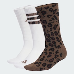 Meia Adidas Leopardo - 3 Pares - Unissex - Foto 2
