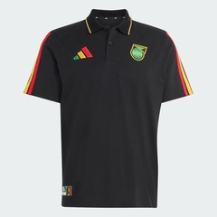 Camisa Polo Adidas Jamaica x Bob Marley DNA Masculina - Foto 2