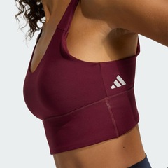 Top Adidas Suporte Leve Três Listras Studio All Me Feminino - Foto 6