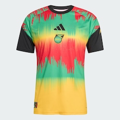 Camisa I Pré-Jogo Jamaica 26/27 x Bob Marley Adidas Masculina - Foto 2