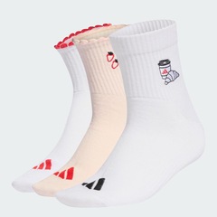 Meia Adidas Unissex - 3 Pares - Foto 2