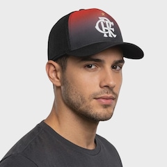 Boné do Flamengo Adulto Supercap Silk Frontal - Foto 4