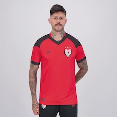 Camisa Dragão Premium Atlético Goianiense Treino Comissão 2024 FutFanatics Masculina - Foto 1