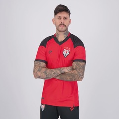 Camisa Dragão Premium Atlético Goianiense Treino Comissão 2024 FutFanatics Masculina - Foto 3