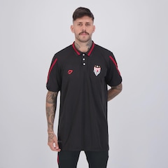 Camiseta Polo do Atlético Goianiense Dragão Premium Viagem 2024 FutFanatics Masculina - Foto 1