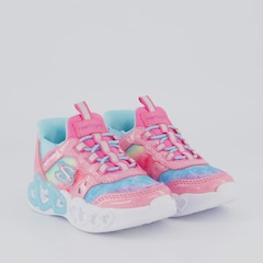 Tênis Infantil Infinite Hearts Light Skechers - Foto 2