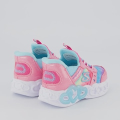 Tênis Infantil Infinite Hearts Light Skechers - Foto 3