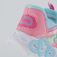 Tênis Infantil Infinite Hearts Light Skechers - Foto 6