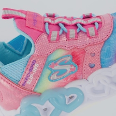 Tênis Infantil Infinite Hearts Light Skechers - Foto 7