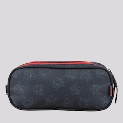 Kit do Flamengo Mochila com Rodas e Estojo FutFanatics Infantil - Foto 7