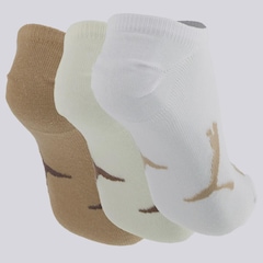 Kit Meia Puma Sapatilha 3 Pares Masculino - Foto 2