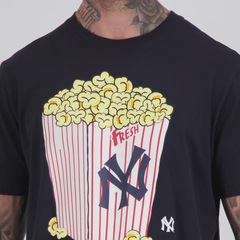Camiseta Masculina MLB New York Yankees Popcorn New Era - Foto 5