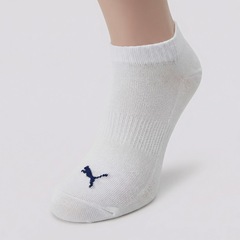 Kit Meia Cano Baixo 2 Pares Infantil Puma - Foto 5