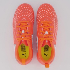 Chuteira De Futsal Infantil Future 9 Play IT Puma - Foto 4