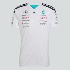 Camiseta Masculina Mercedes AMG Petronas Logo Driver adidas - Foto 4