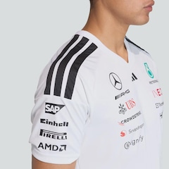 Camiseta Masculina Mercedes AMG Petronas Logo Driver adidas - Foto 6