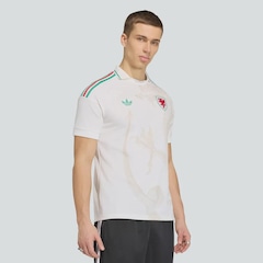 Camisa País de Gales Away 2026 adidas Masculina - Foto 1