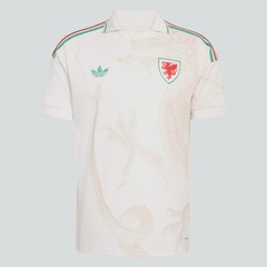 Camisa País de Gales Away 2026 adidas Masculina - Foto 4