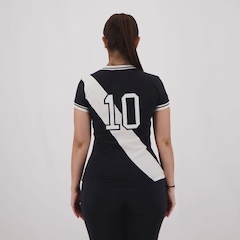 Camisa Ponte Preta Retrô II 1977 FutFanatics Feminina - Foto 3