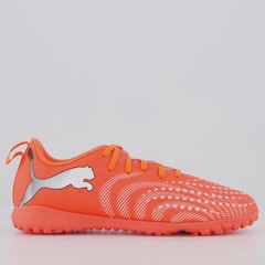 Chuteira De Society Infantil Future 9 Play TT Puma - Foto 1