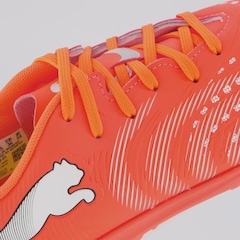 Chuteira De Society Infantil Future 9 Play TT Puma - Foto 7